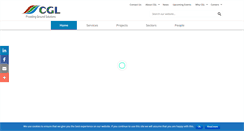 Desktop Screenshot of cgl-uk.com