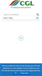 Mobile Screenshot of cgl-uk.com